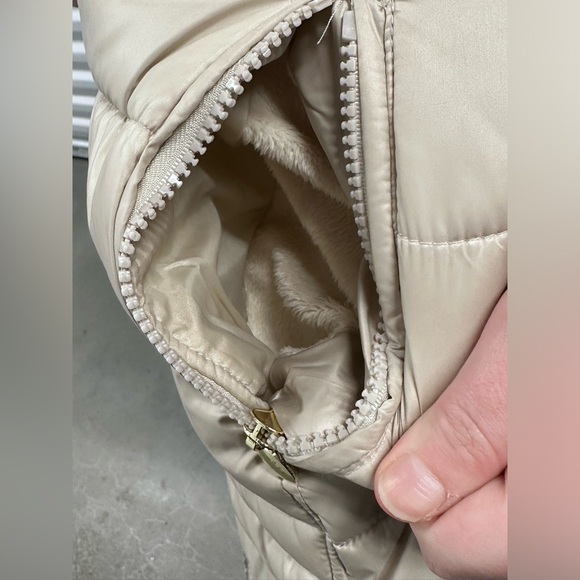 Women’s winter jacket / coat white size Small - Picture 4 of 6